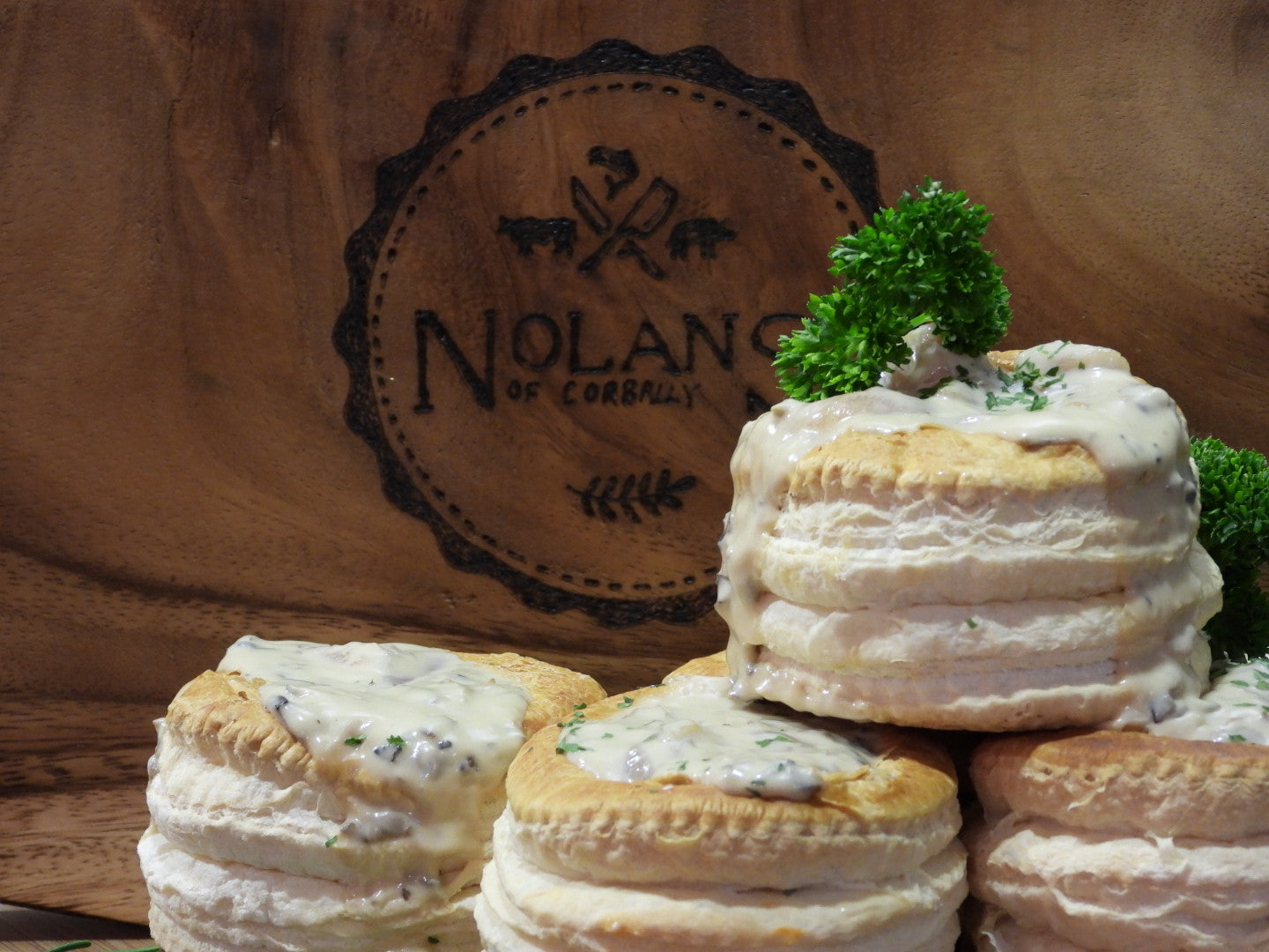 Chicken & Mushrooom Vol au Vents