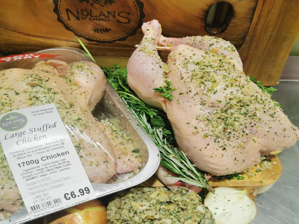 Stuffed Chicken with Herb Crust €10.99