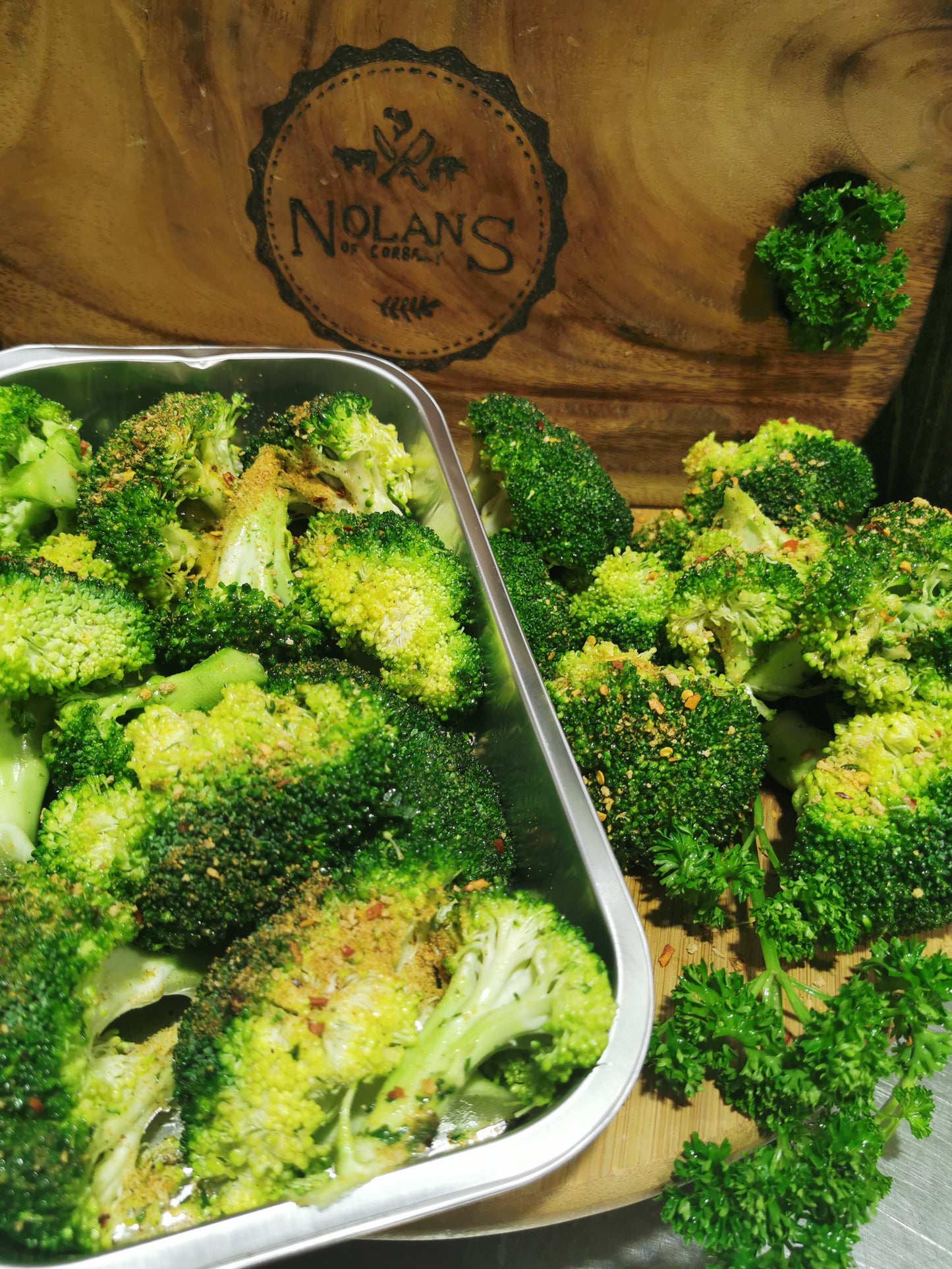 Garlic & Pepper Broccoli