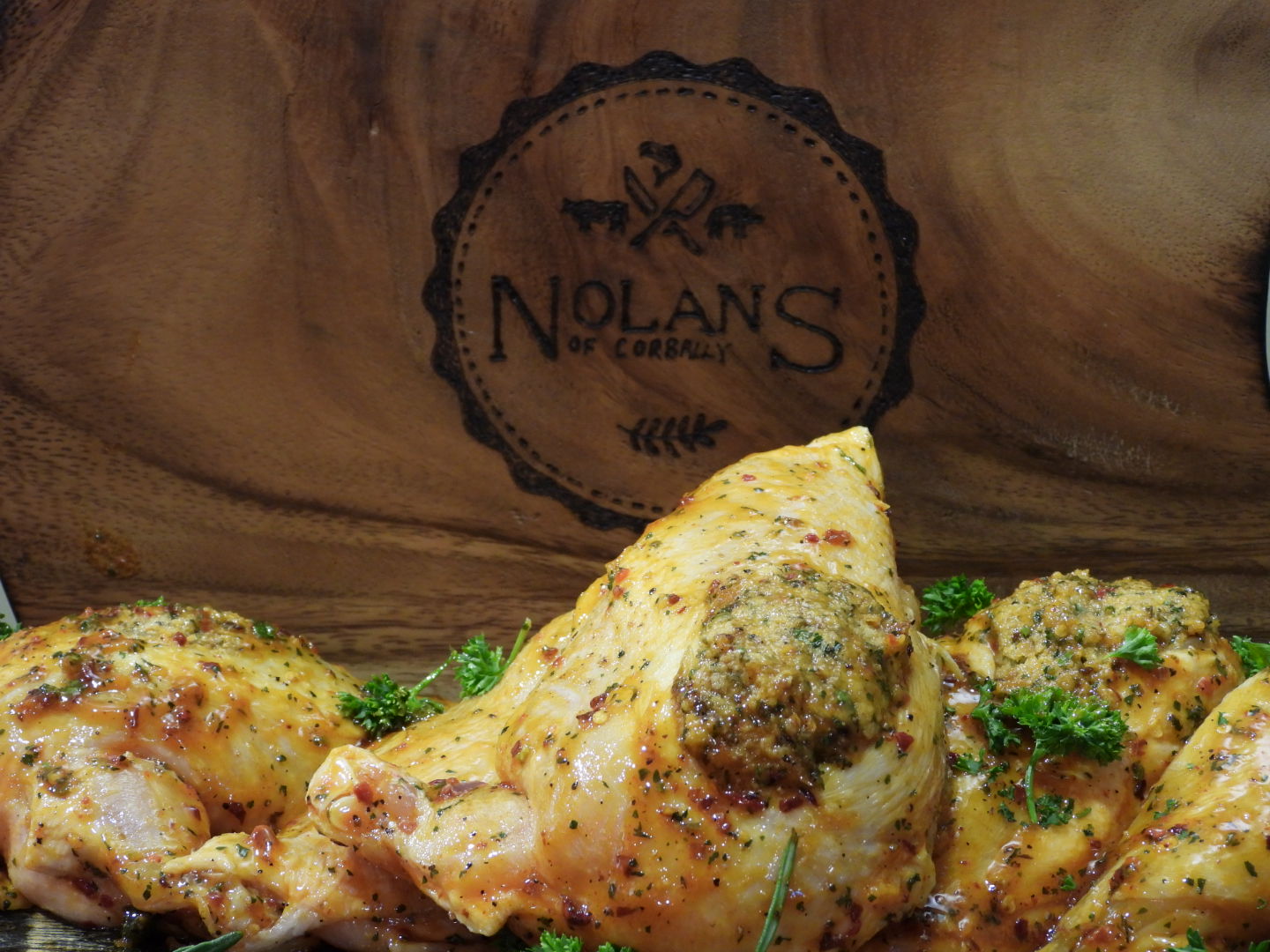 Stuffed chicken breasts Supremes with Ginger, Lemon & Chilli €3.79
