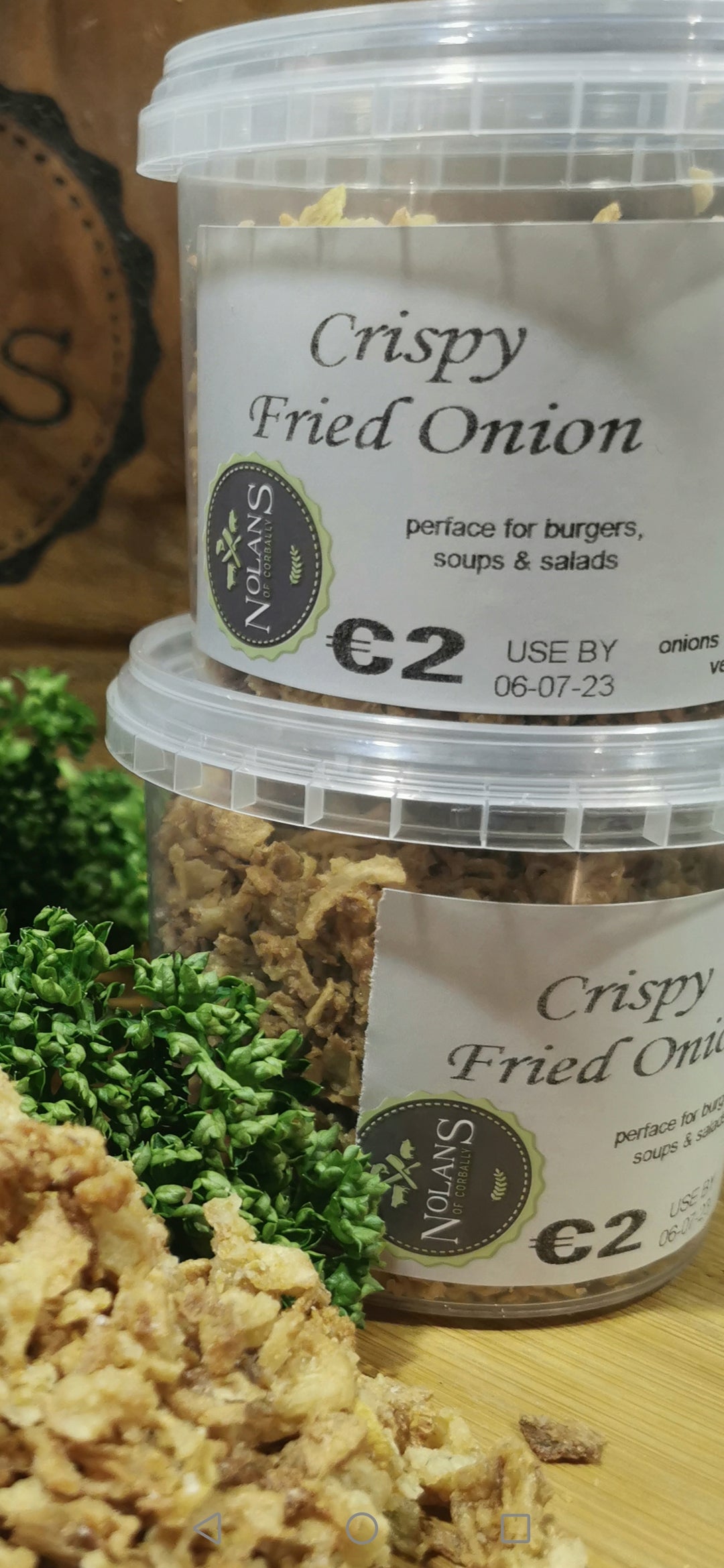 Crispy Fryed Onion